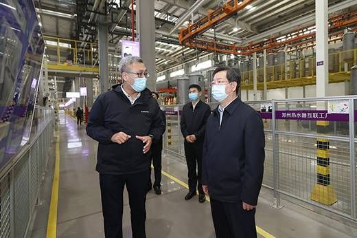 三中網安：樓陽生調研新型基礎設施建設1